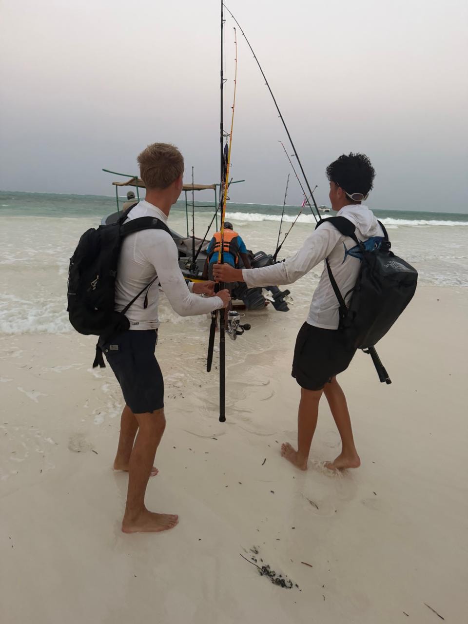 Technical fishing apparel